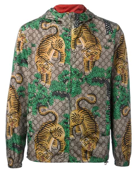 gucci bengal jacket ebay|Gucci Gg Supreme Bengal Tiger Nylon Jacket 453819 Z763A .